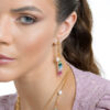 Le Jardin Charm Chain Earrings