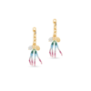 Le Jardin Charm Chain Earrings